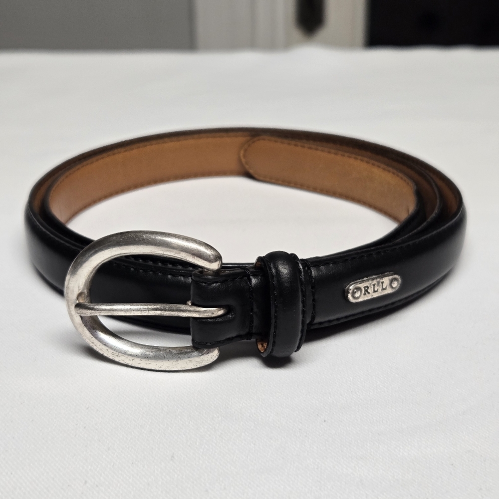 Lauren Ralph Lauren Black and Tan Belt - Picture 8 of 8